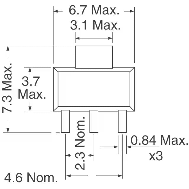 Diodes Incorporated FZT1151ATA