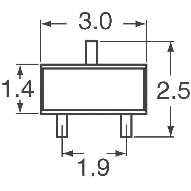 Nexperia USA Inc. PDTC143ZT,235
