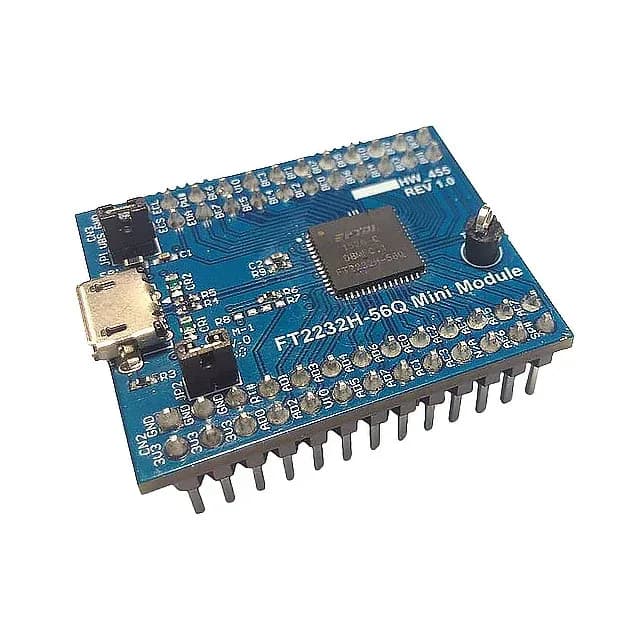 FTDI, Future Technology Devices International Ltd FT2232H-56Q MINI MDL — Microcontrollers & Processors (MCU / MPU / DSP)